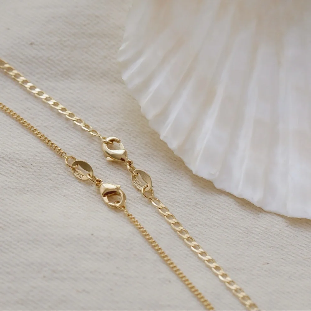 Gold Evil Eye Necklace Set | 18k Gold Filled - Picture 8 of 11